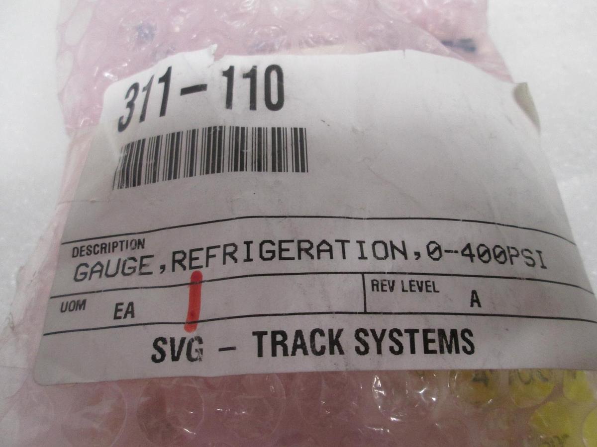 Used Yellow Jacket, Gauge, Refrigeration, 0-500 PSI, New