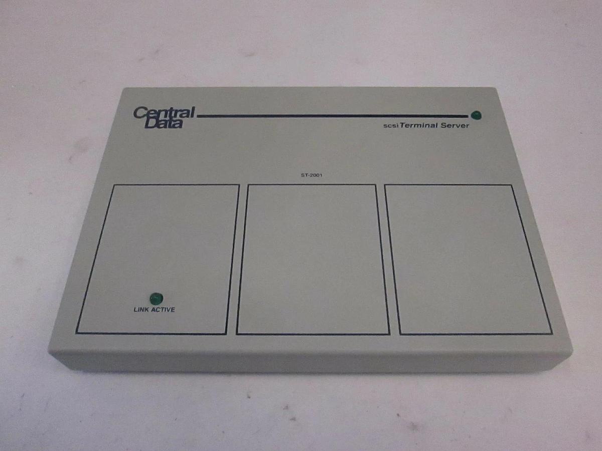 Used Central Data, SCSI Terminal Server, ST-2001, Used