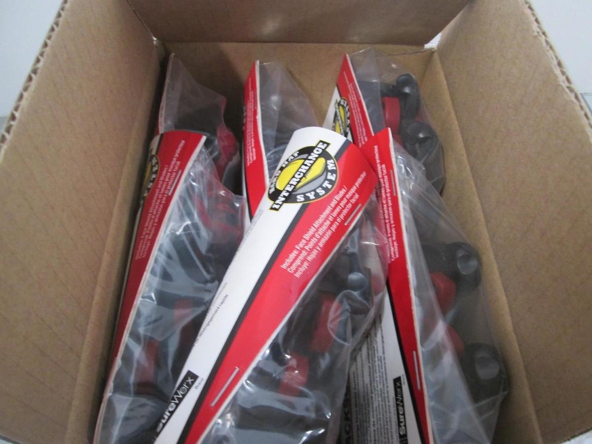 Jackson Safety, Interchange Face Shield System, ZB32633110, New, Lot of 6