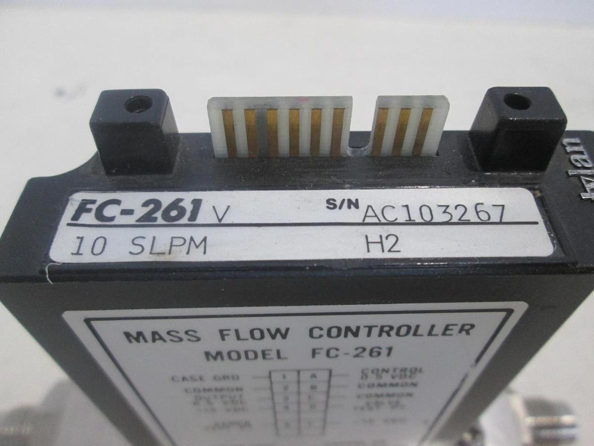 Used Tylan, FC-261V,  Mass Flow Controller, 10 SLPM, H2, Used