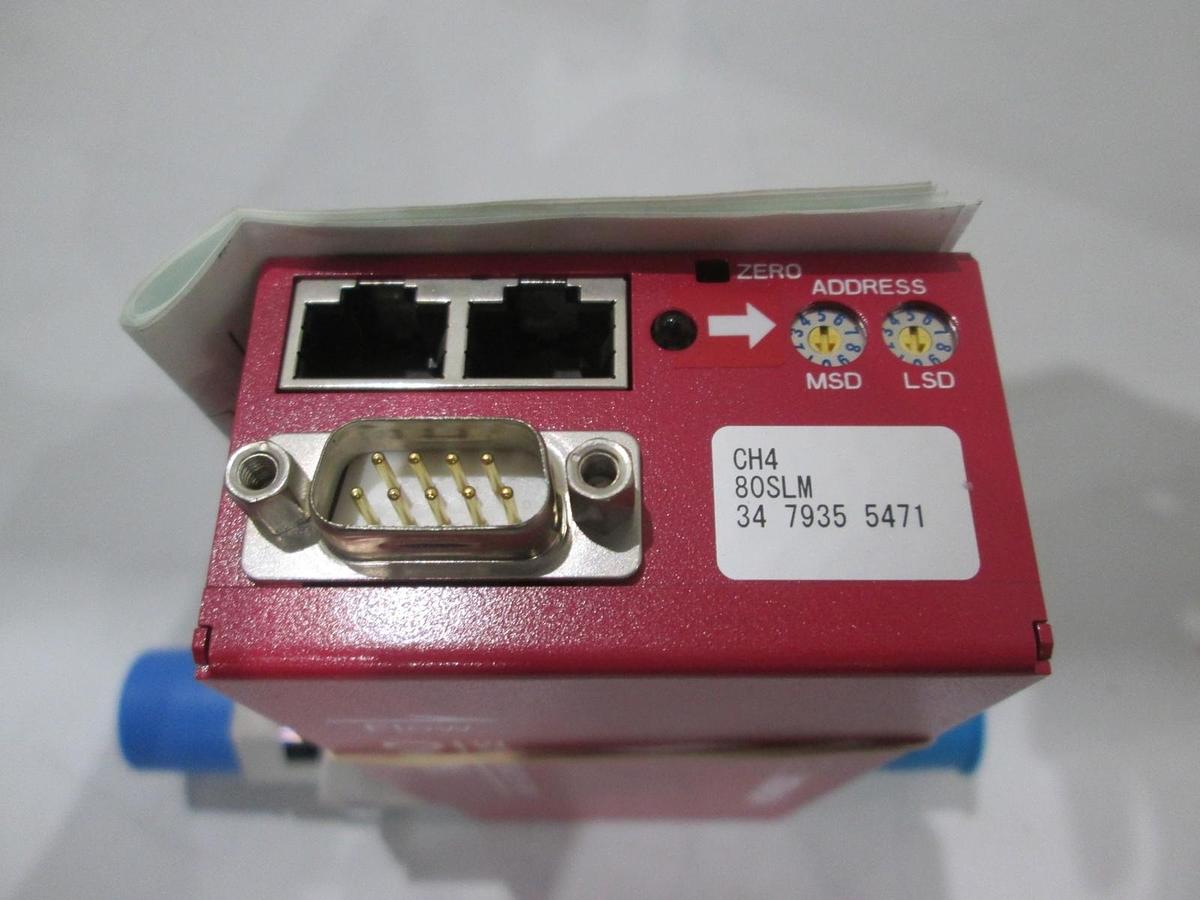 Used Horiba Stec, N100, CH4, 80SLM, Mass Flow Controller, New