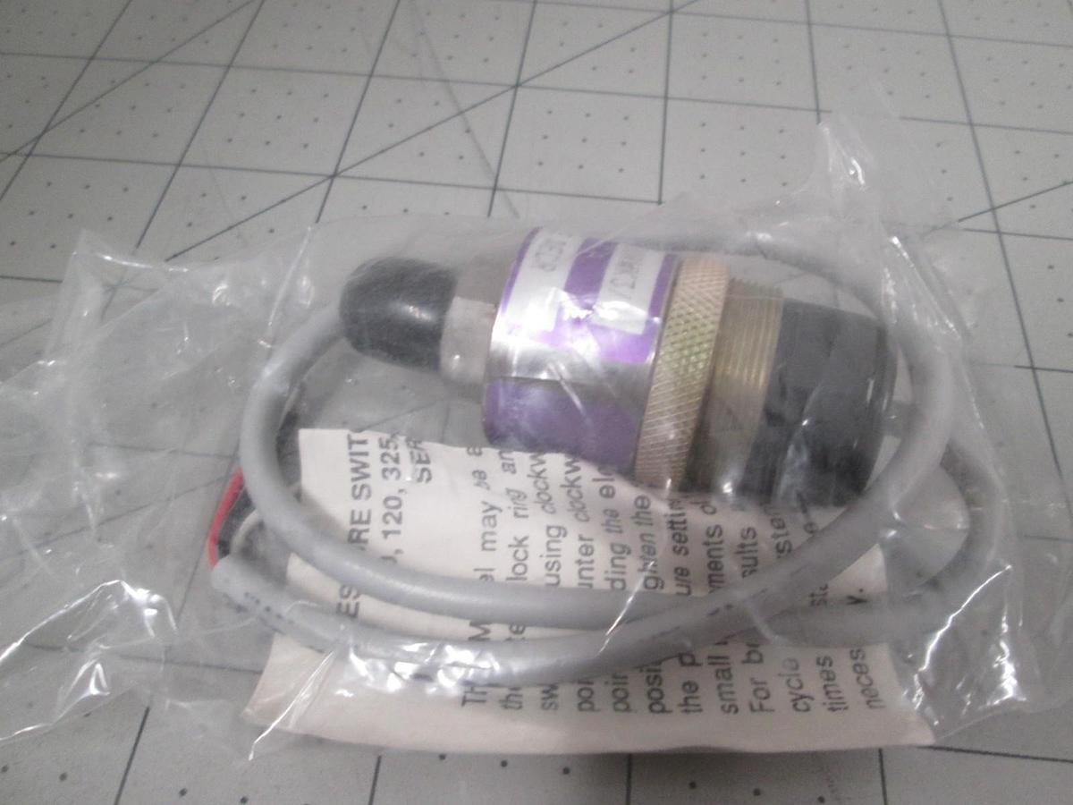 Wasco, P110-55W3/2202-5, 125 PSIG, 250 VAC, Pressure Switch, New