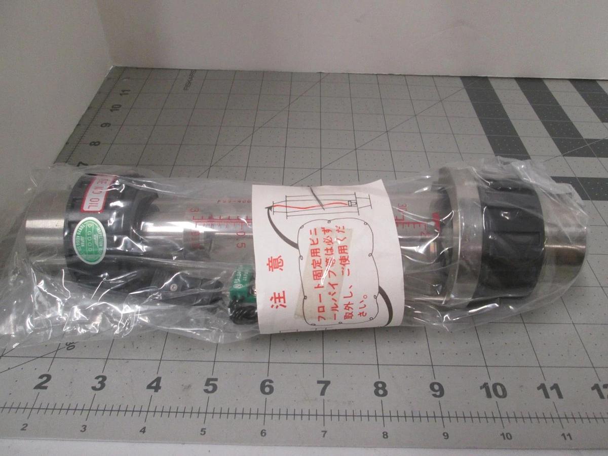 Tokyo Keiso, F99-406553, Water Flowmeter, Gauge, 3-30 L/min, New