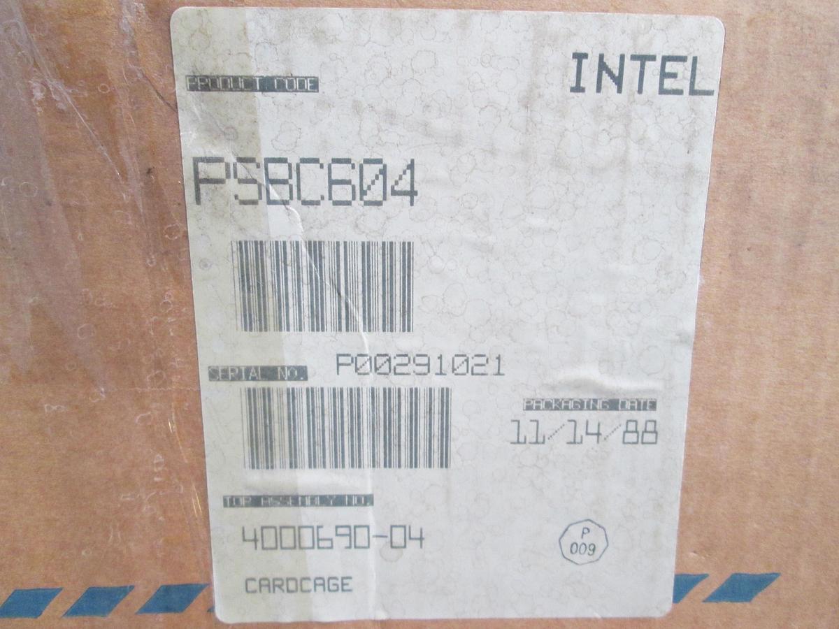 Intel PSBC604 4000690-04 MultiBus I 4-Slot Cardcage Backplane Assembly NIB 1988