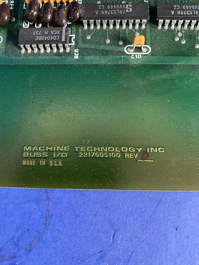 Used Machine Technology Inc 2217605100 PCB, Used