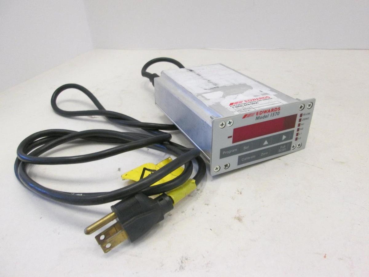Used Edwards, Pressure Monitor Analog Output 115V w/ Cord, Model 1570, Used