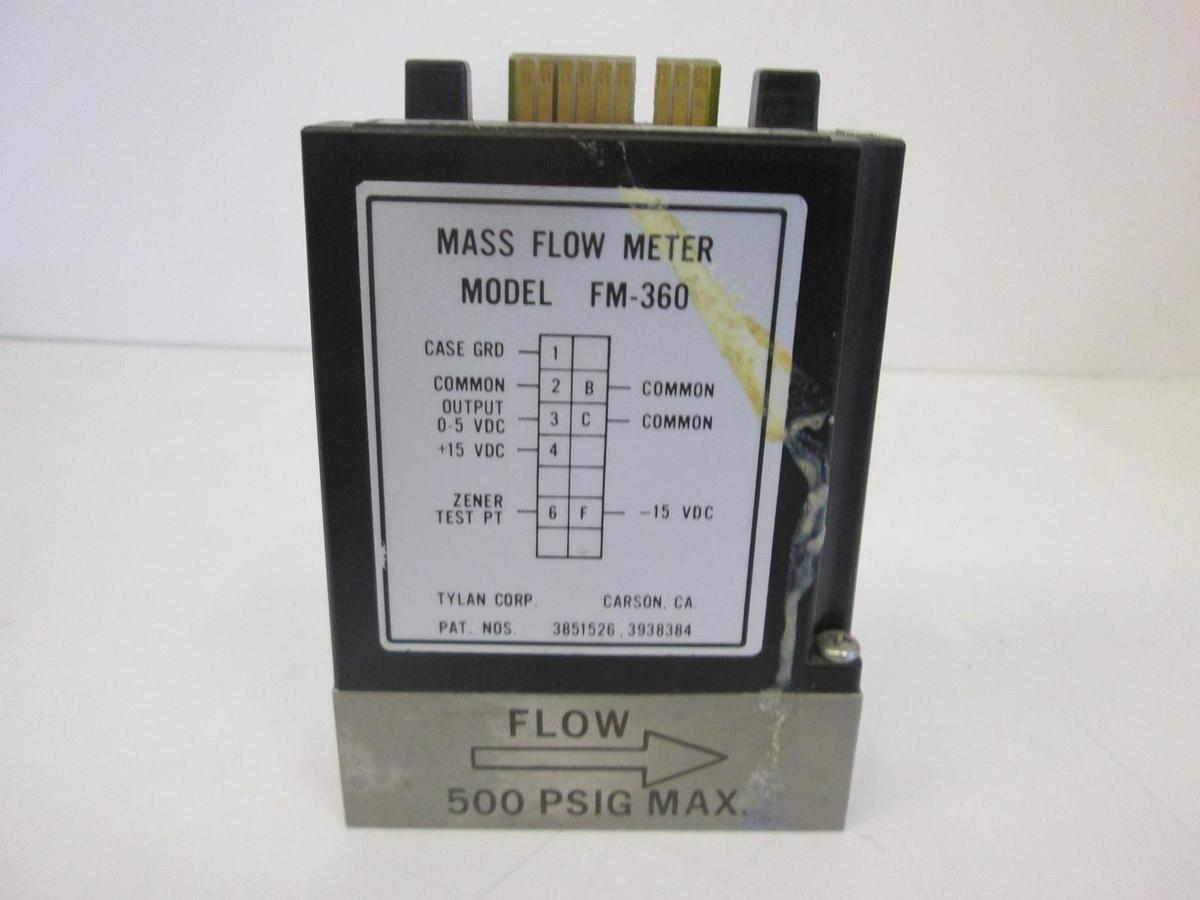 Used Tylan, FM-360, Mass Flow Controller, N2, 5 SLPM, Used