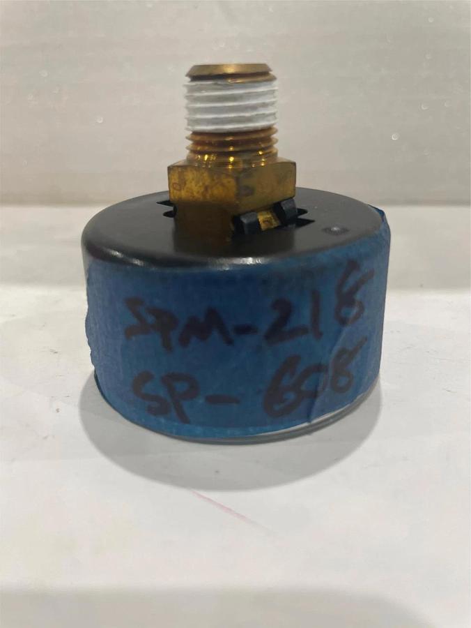Used SMC, Pressure Gauge, 0-160 PSI, Used