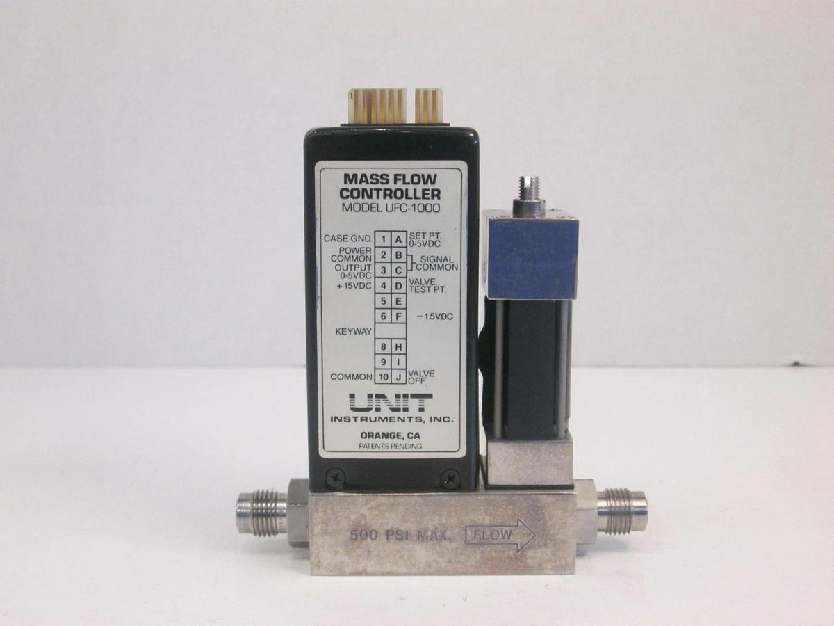 Used Unit UFC-1000, MFC, Mass Flow Controller, HCL, 1 SLM, Used