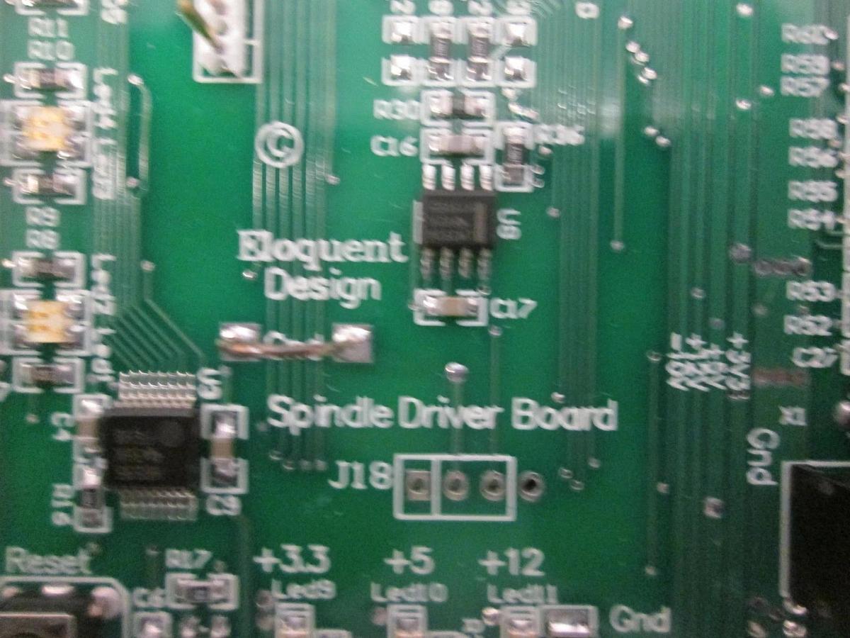 Used Eloquent Designs, ED9005D/ ED8005, Spindle Driver Board, Used