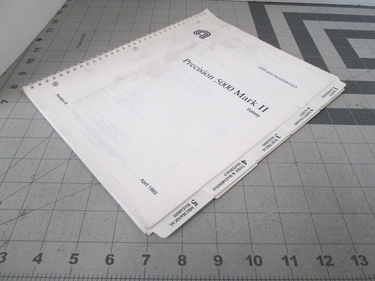 Used AMAT, Precision 5000 Mark II, Safety, Used