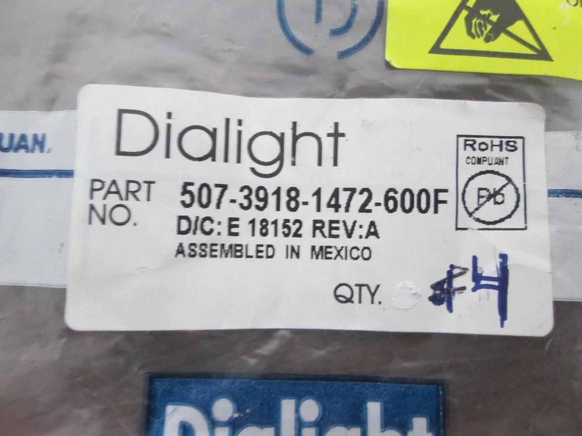 Used Dialight, 507-3918-1472-600F, Indicator Light, Red, Used, Lot of 10