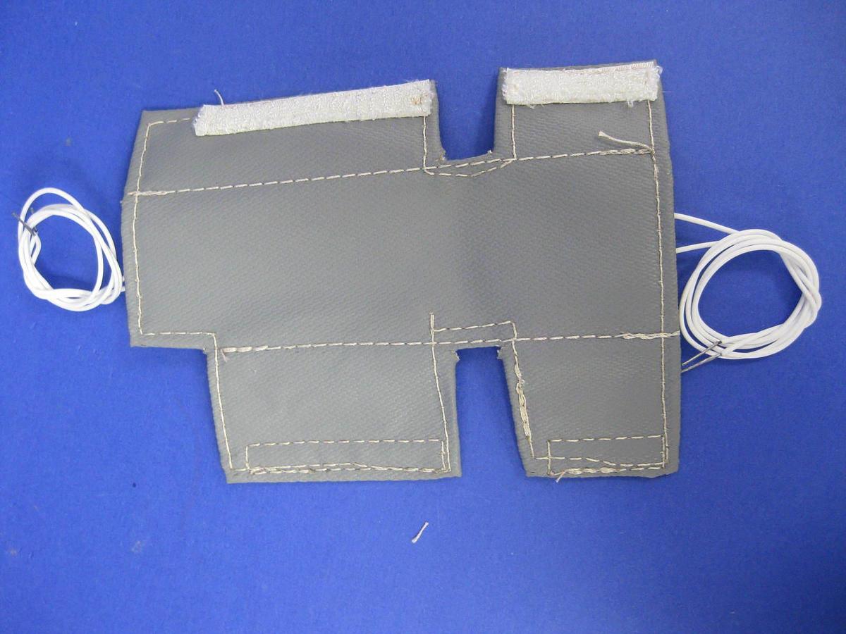 Used Insulator Heater Jacket for 1" Pipe, 6.5"L w/ Watlow 010030C1 Heater -Lot of 3