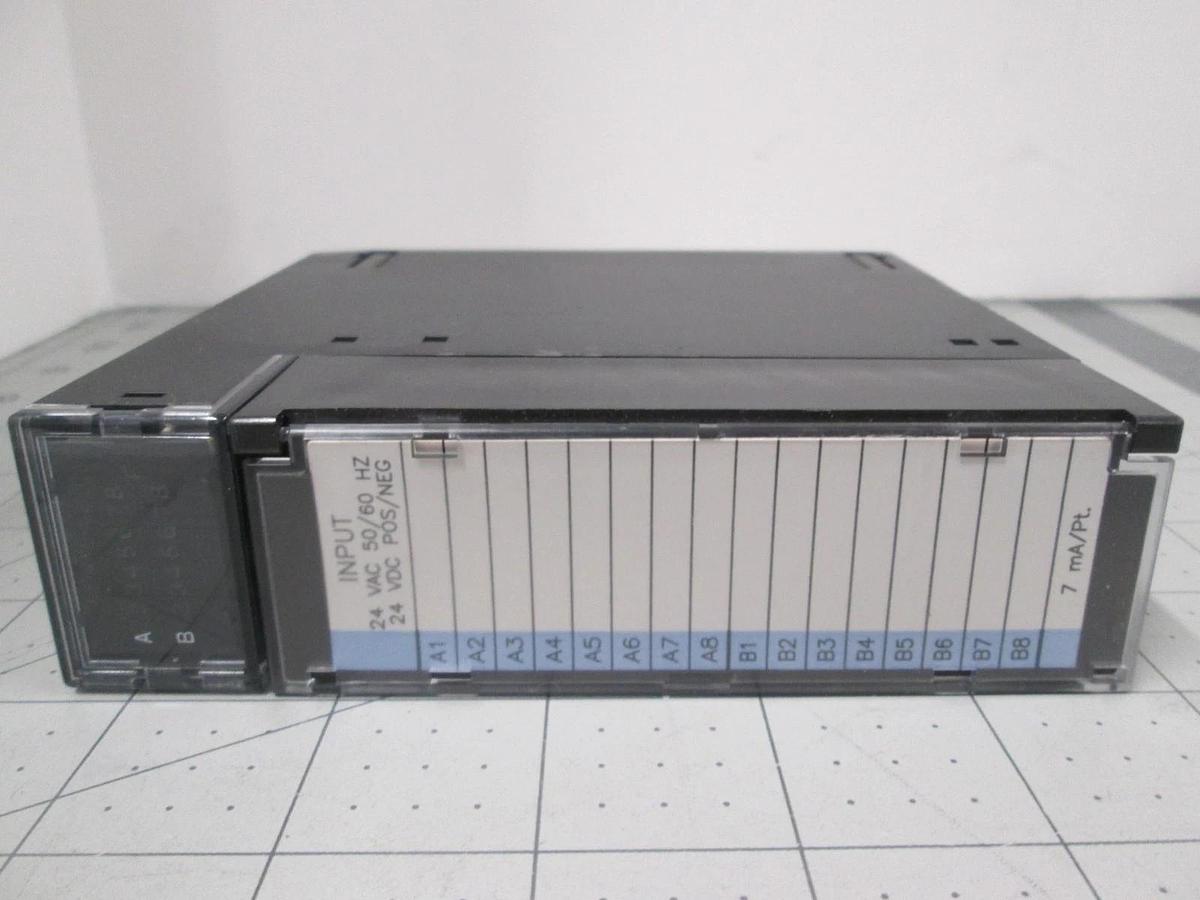 Used GE Fanuc, IC693MDL241C, PLC Module, Input 24VAC/VDC 16PT, Used