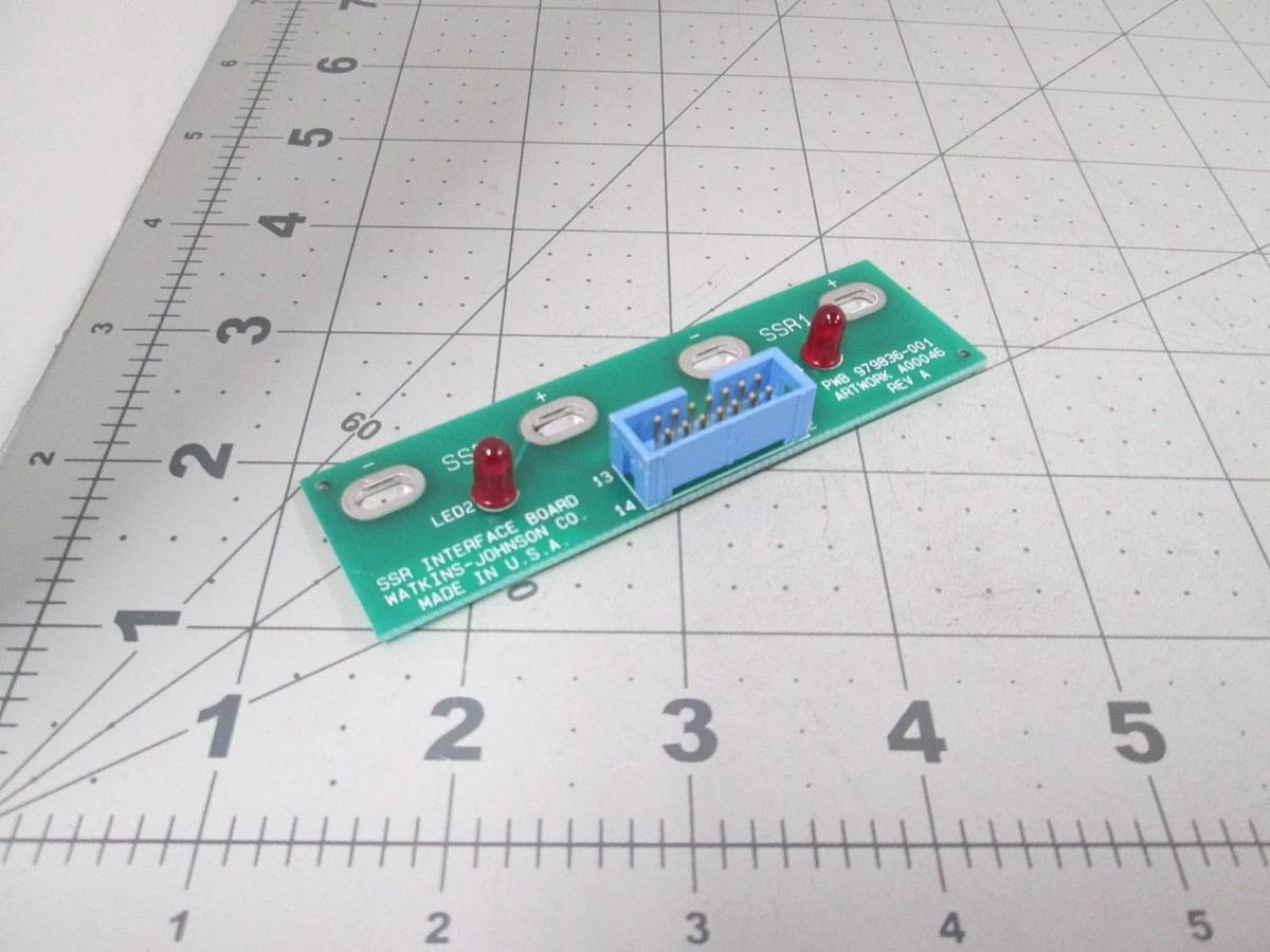 Watkins Johnson, 979837-001, SSR Interface PCB Assy, New