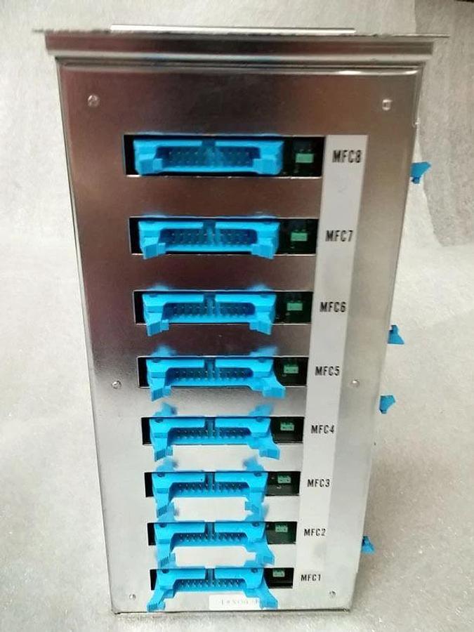 Used TEL Tokyo Electron DS1187-004776-R13 Valve and MFC Box MM2814390A Twin Card Cage