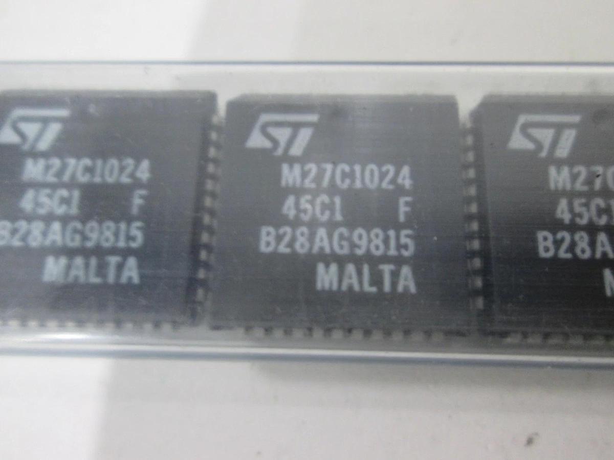ST, M27C1024, Integrated Circuit, New, Lot of 27