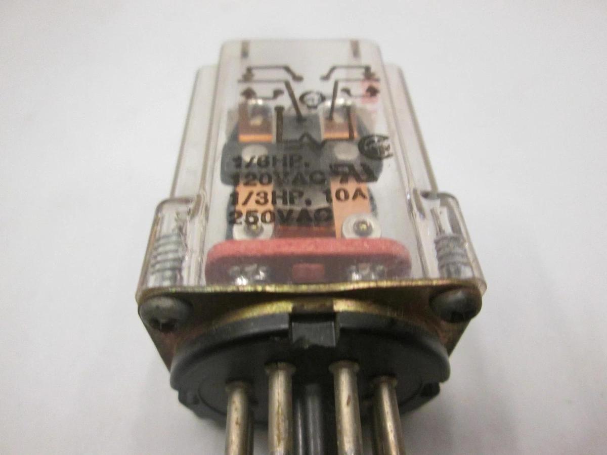 Used Potter & Brumfield, KRP11AG, 120 V Relay, Used