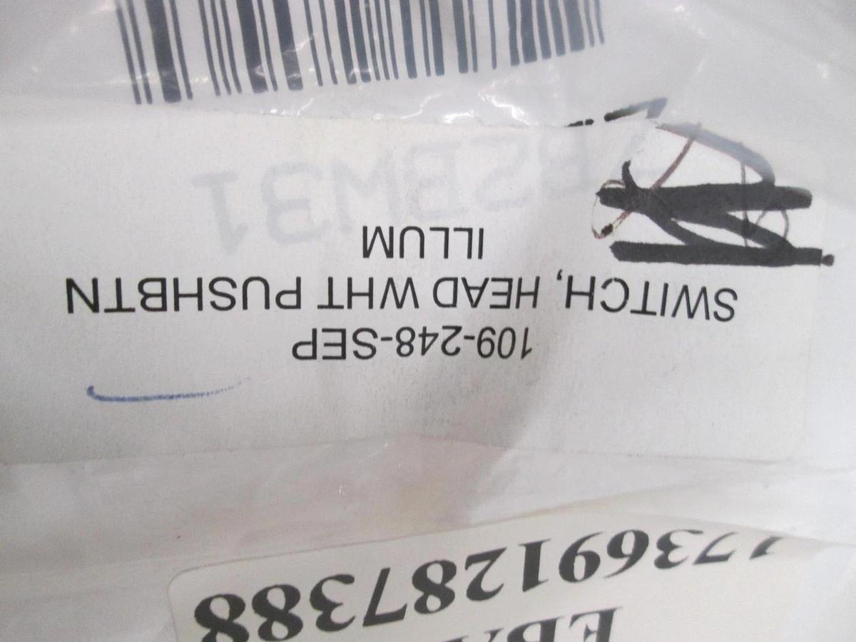 Switch Head w/ Pushbutton,109-248, New, Lot of 3