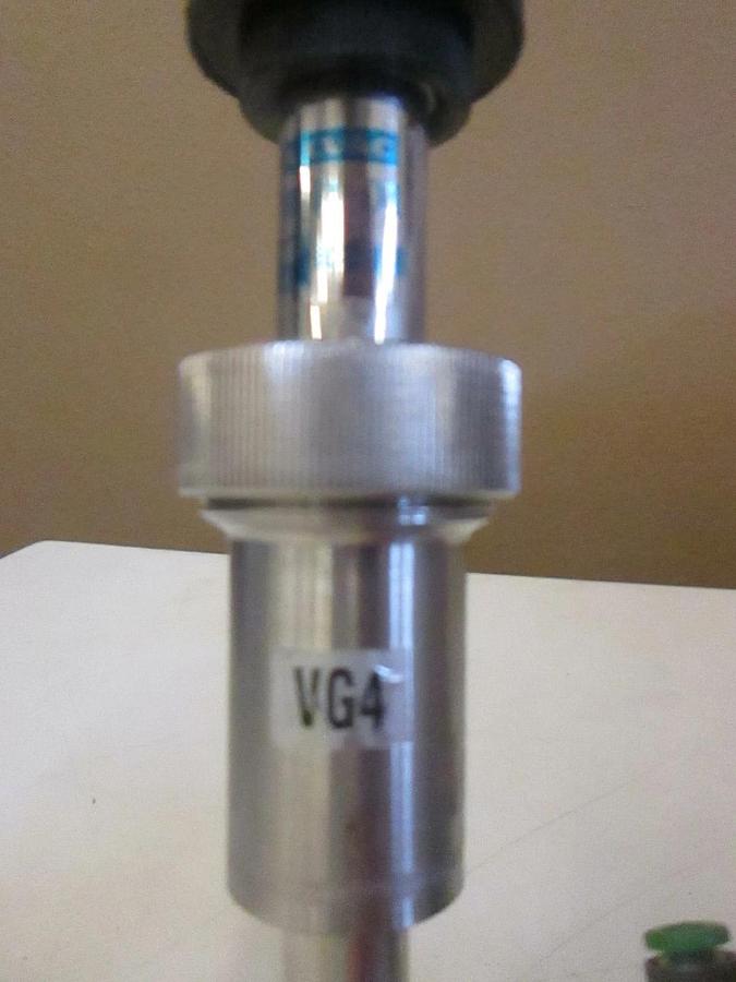 Used 90 Degree Assy w/ Ulvac GP-1000H Vacuum Gauge Sensor and Fujikin Actuator, Used