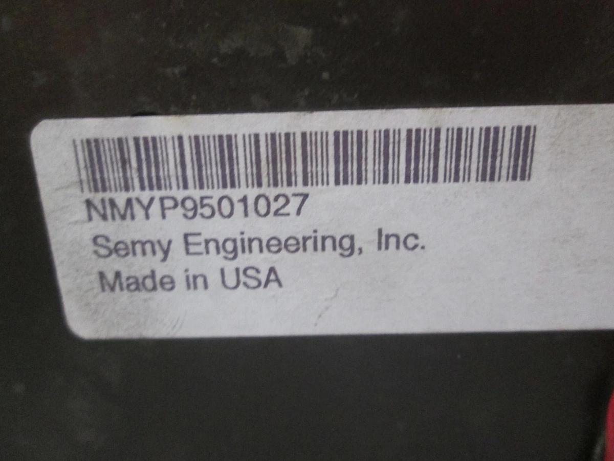 Used Semy Engineering, NMYP9501027, Card Cage w/ MYP9200002 Front Board, Used