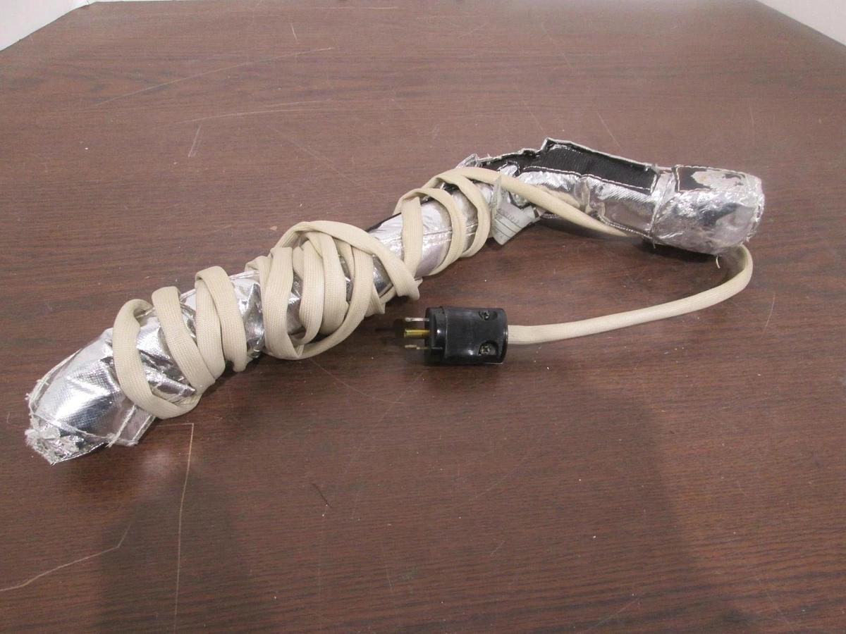 Used BriskHeat, RCK211013, Insulator Jacket, 120V, .46A, 55W, Single Phase, Used