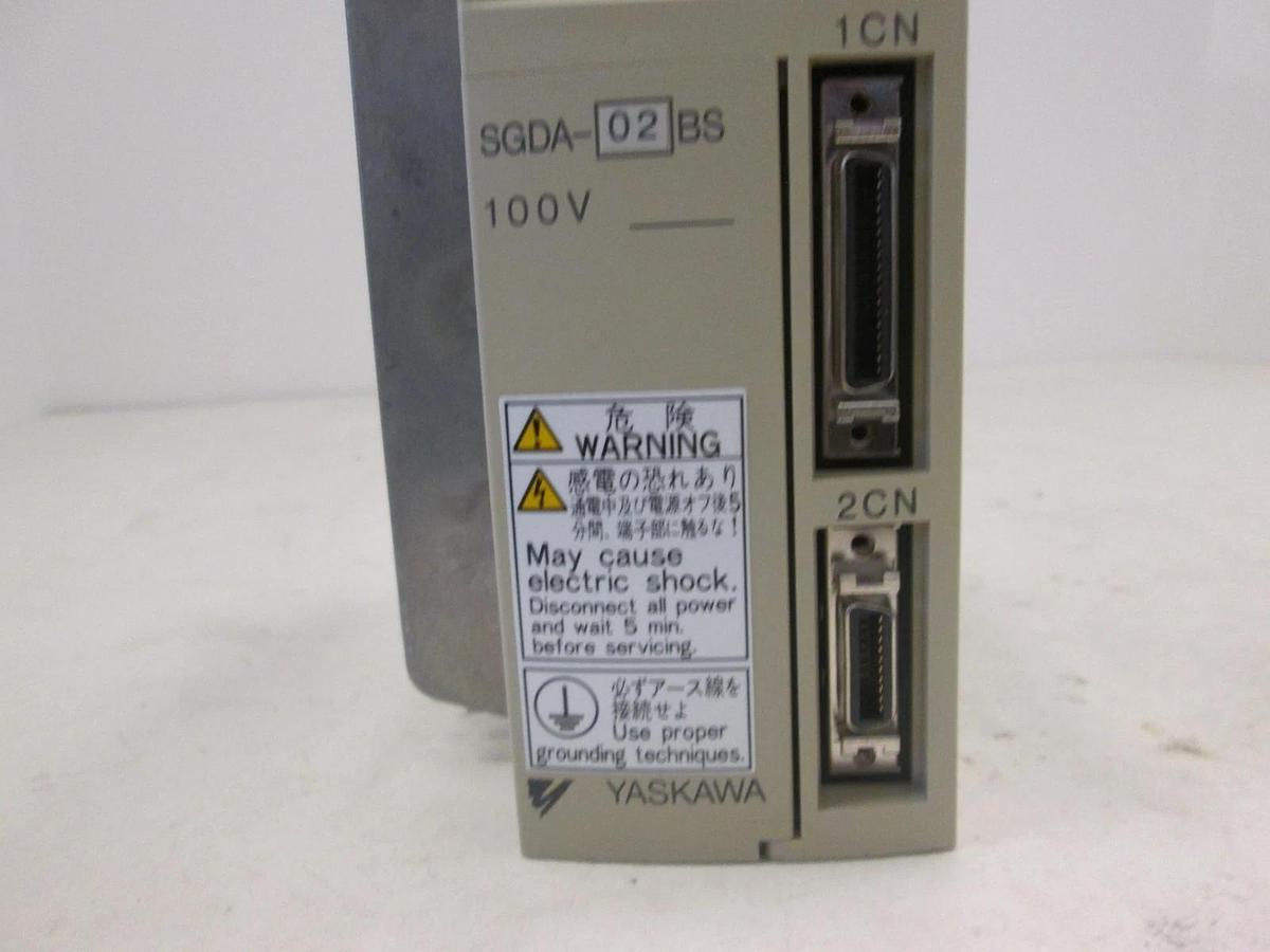 Used Yaskawa, Servopack, Motor Driver, SGDA-02BS, 100-115V, 50/60Hz, Used