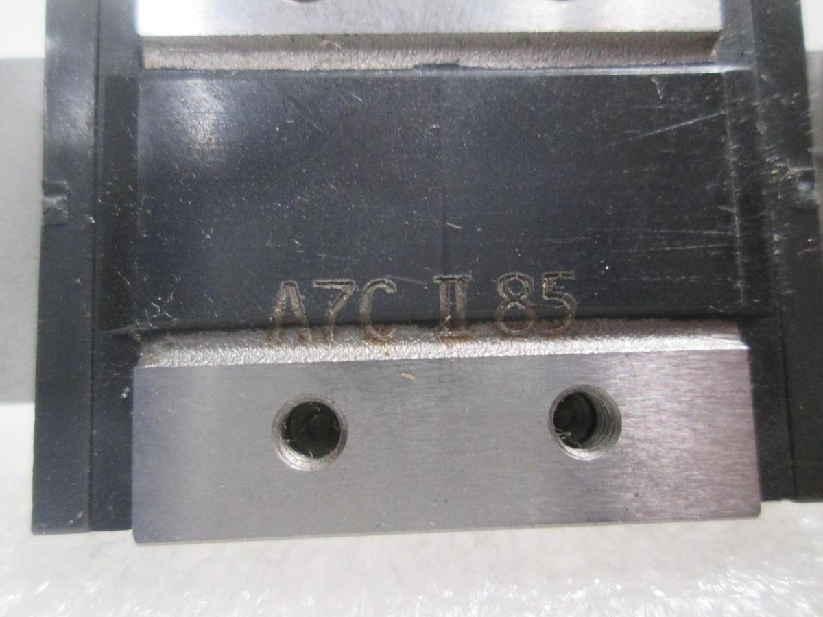 Used THK, RSR 9WZM (2), Linear Bearing Guide Block w/ Guide Rail, New