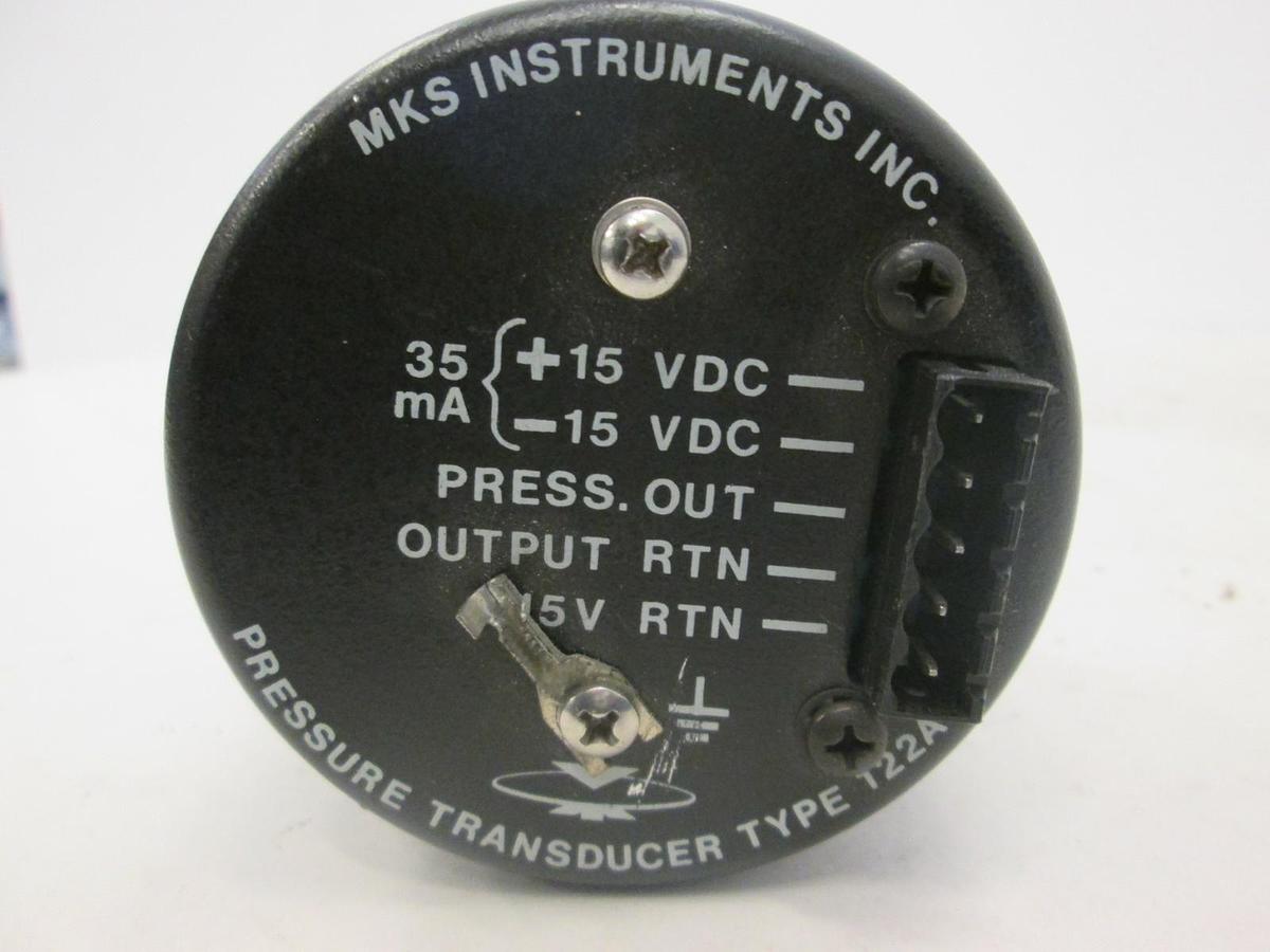 Used MKS, Baratron 10 Torr Pressure Transducer, 122AA-00010-B, Used