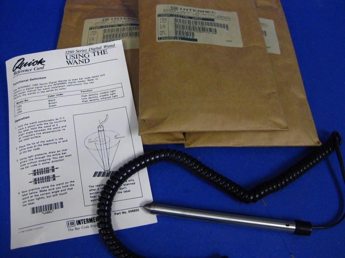 Used Intermec 1260 Digital Barcode Wand