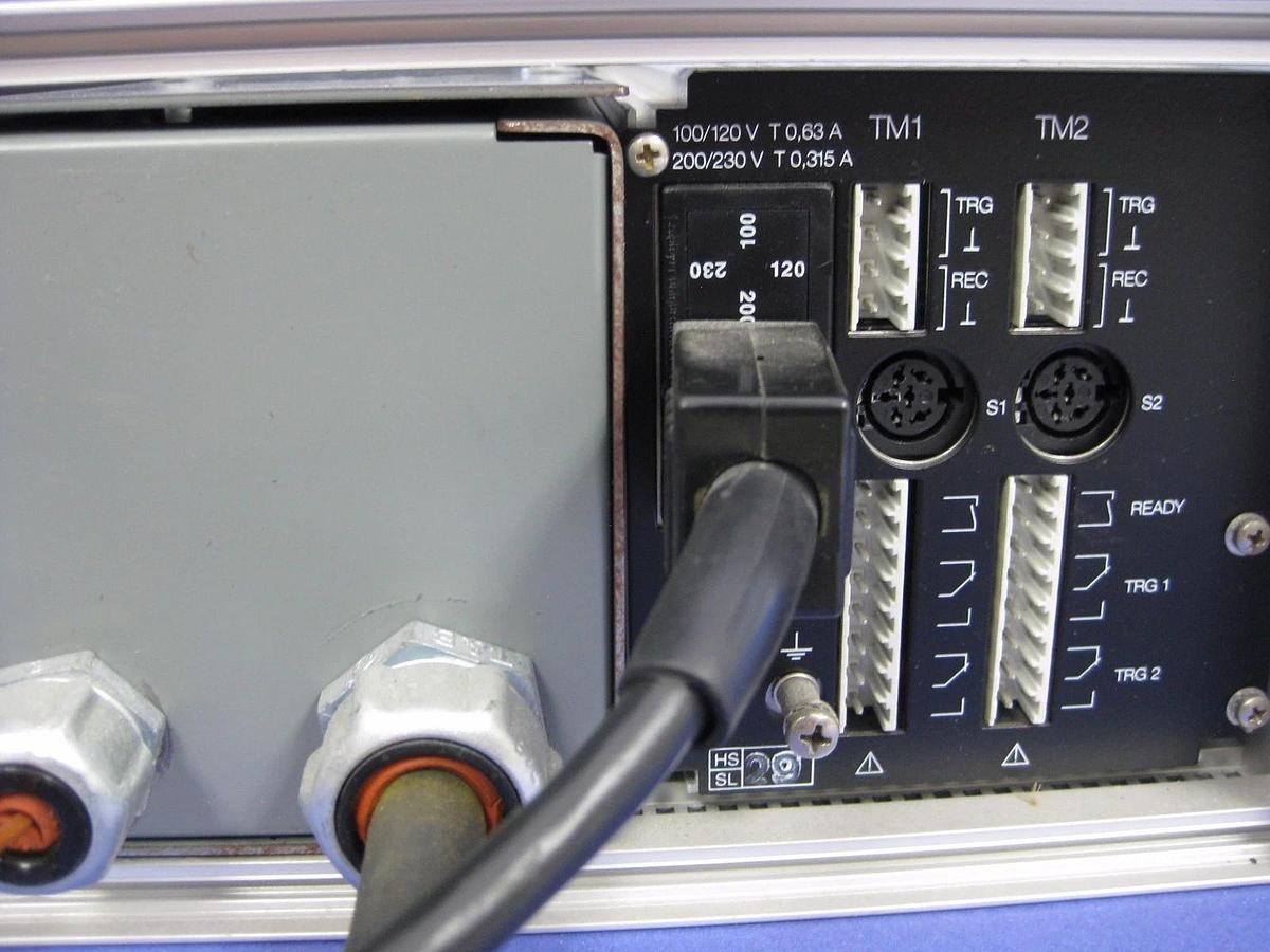 Used LH Leybold Vacuum and Temperature Controller Module Assy w/ Thermovac TM22