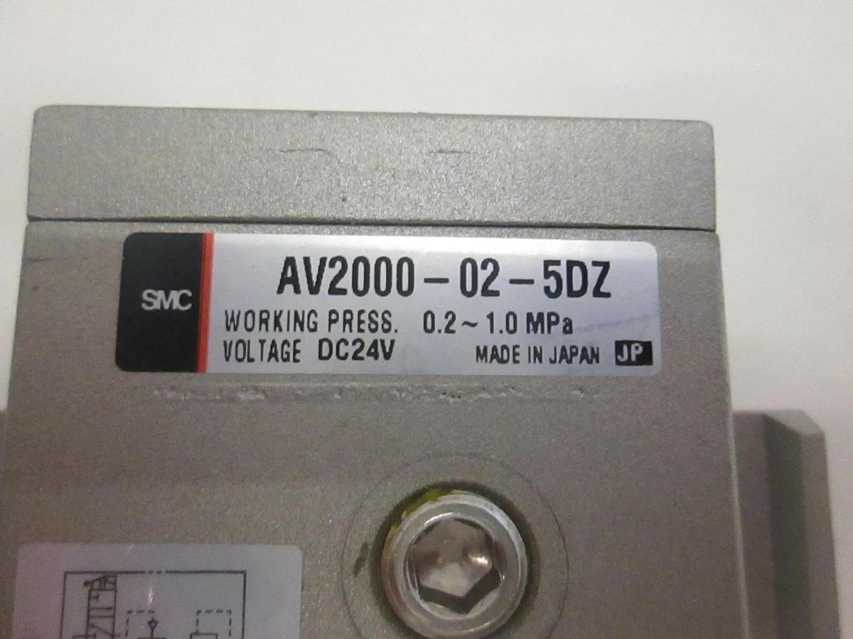 Used SMC, Soft Start Up Valve, AV2000-02-5DZ, Used