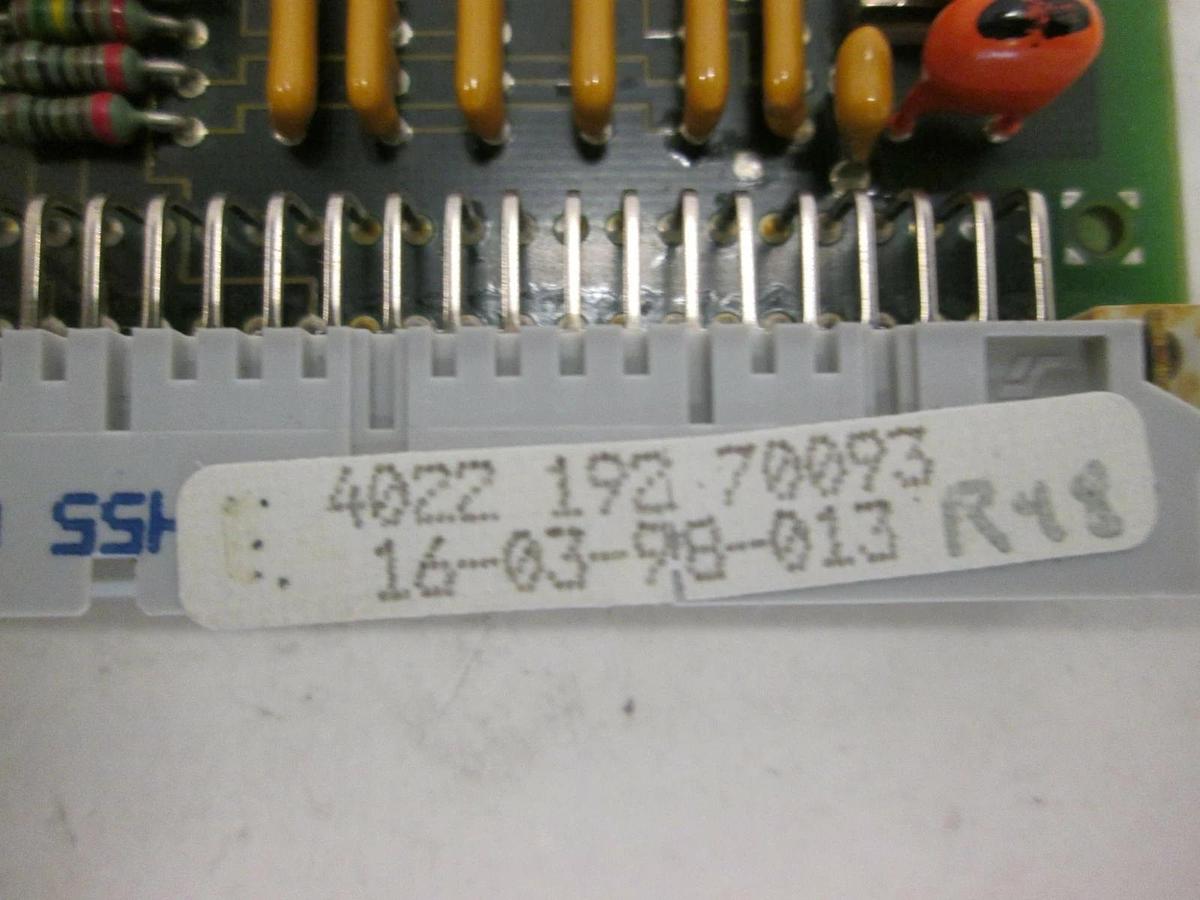 Used FEI, 4022 192 70093, Processor PCB, Used