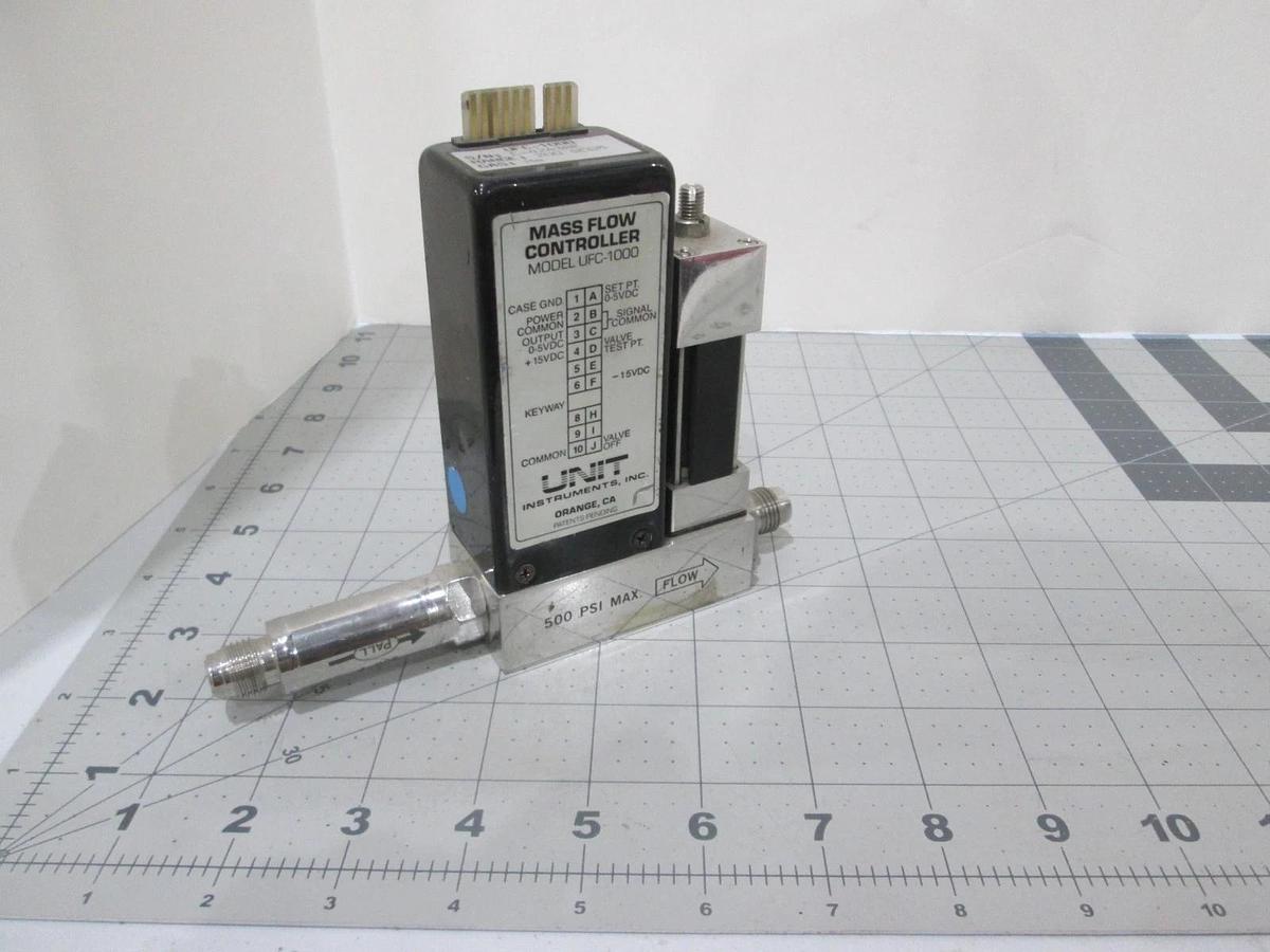 Used Unit, UFC-1000, Mass Flow Controller, He, 200 SCCM, Used