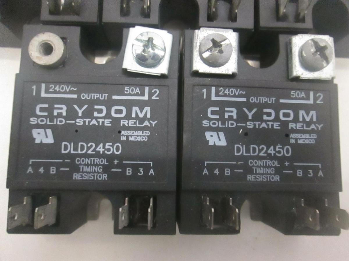Used Crydom, Solid State Relay, DLD2450, Used, Lot of 5