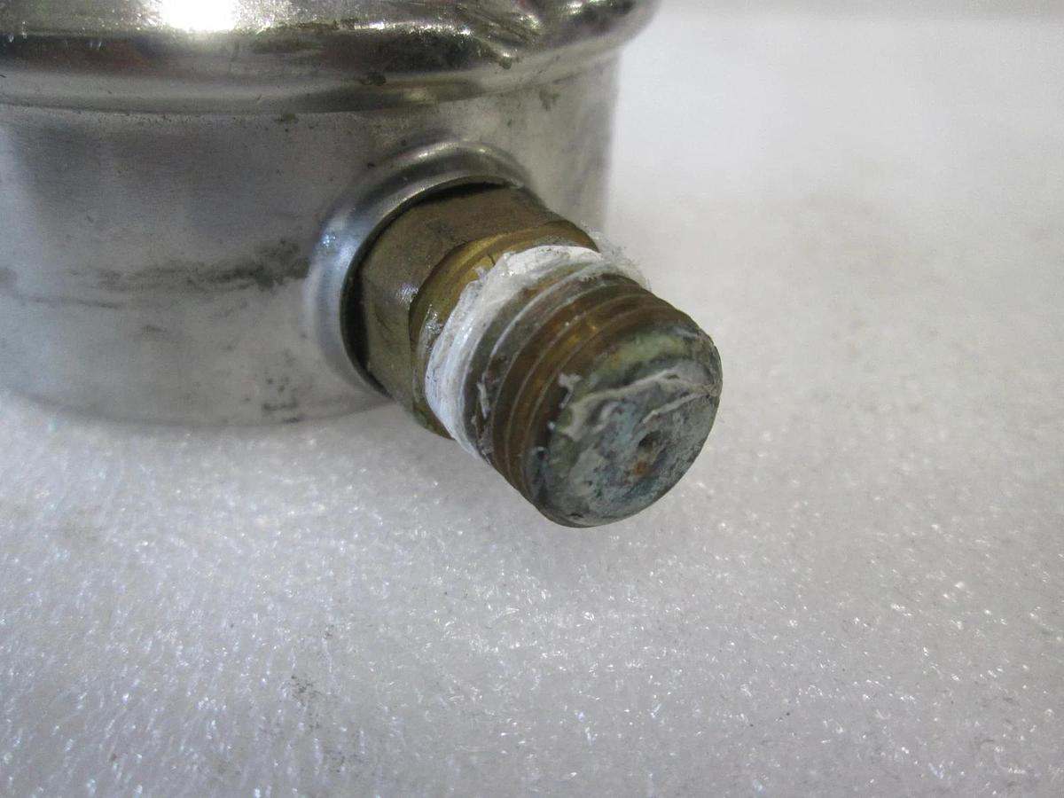 Used 0-100PSI Gauge, KC-L10, 1/4" Bottom Mount, Used