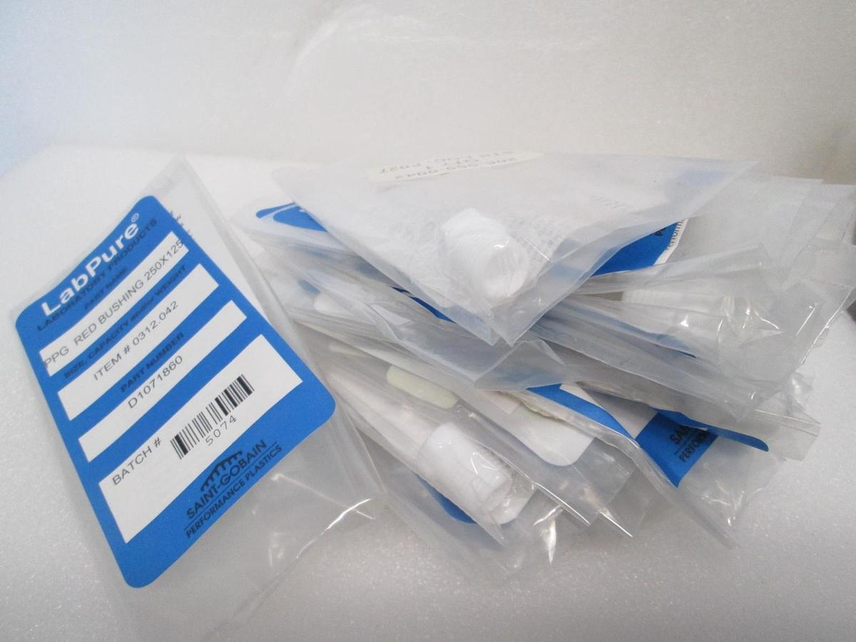Saint-Gobain, PPG White Bushing 250x125, 206-999-0042, New, Lot of 15