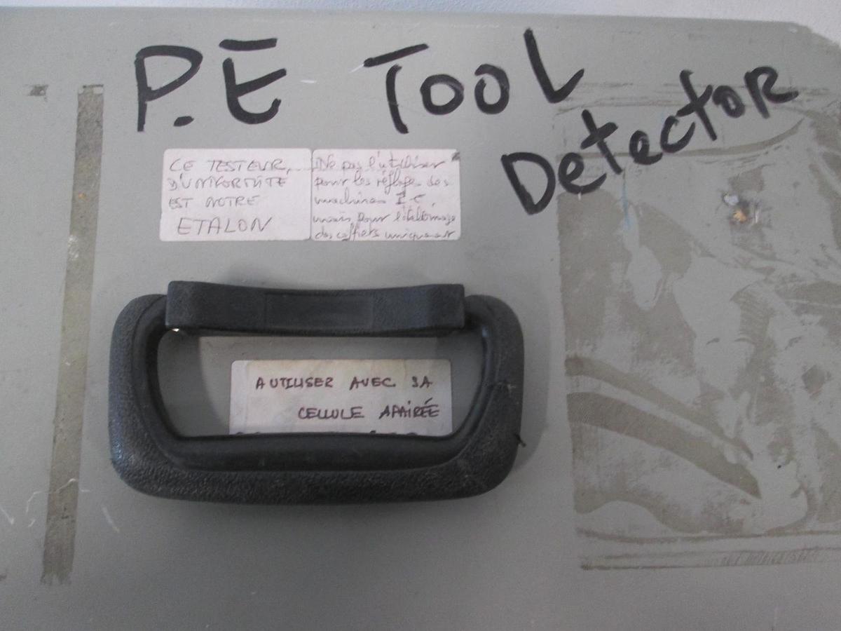 Used P.E. Tool Detector, Perkin Elmer, MTS-100 w/ Bourns 6634S-441-202, Used