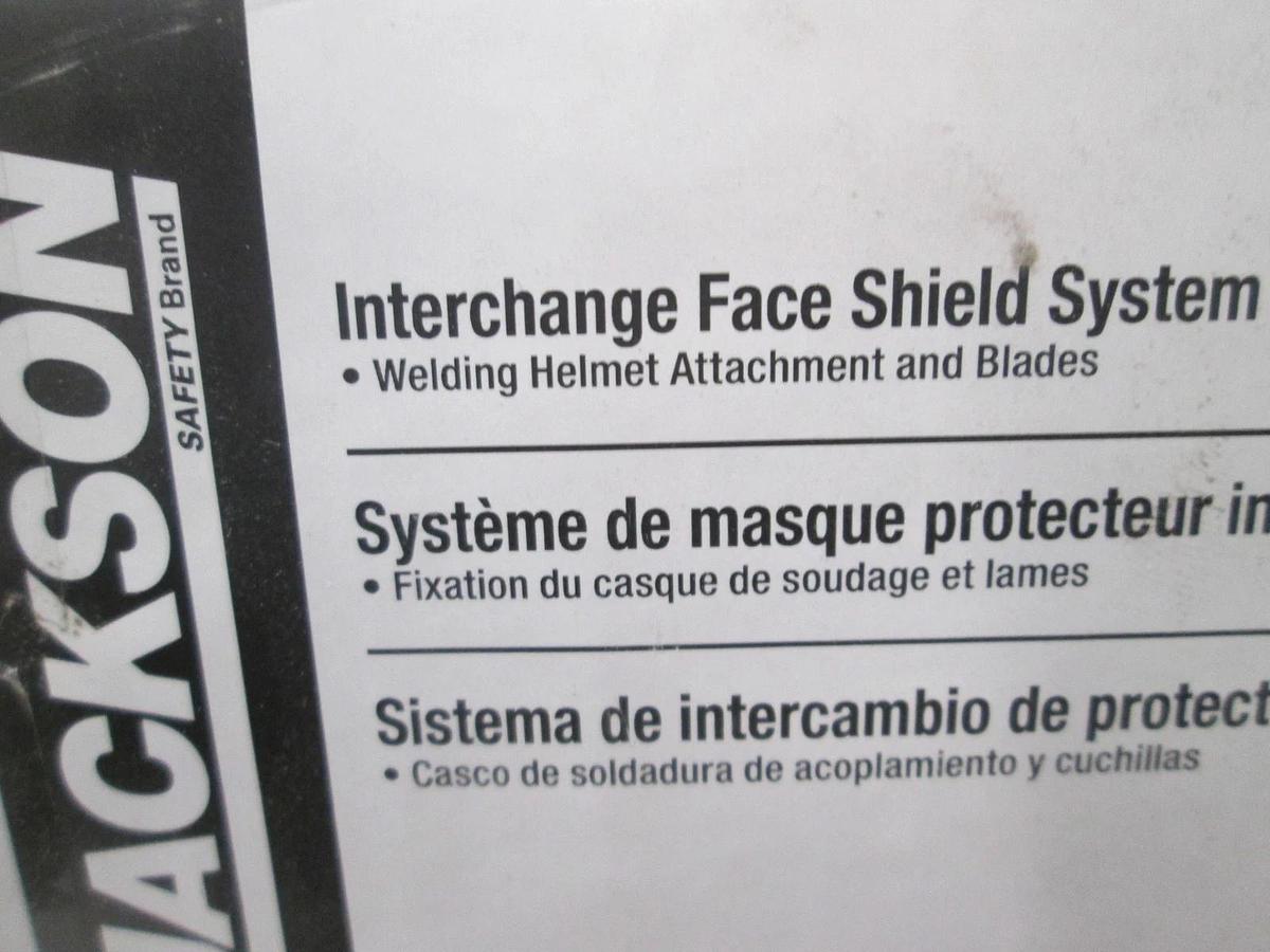 Jackson Safety, Interchange Face Shield System, ZB32633110, New, Lot of 6