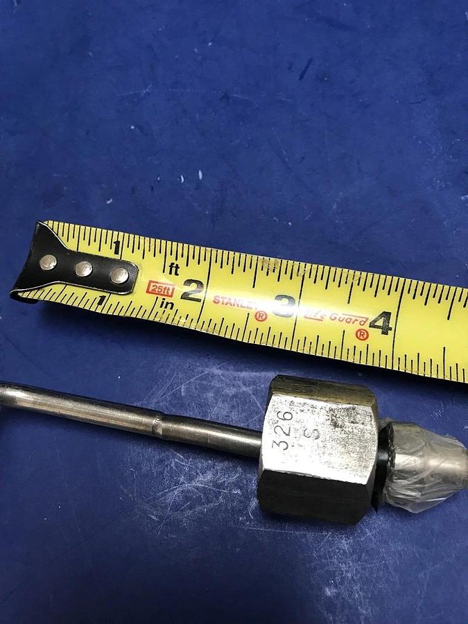Used Semi gas Pigtail for High Purity Gas Panel/Assembly CGA 326 x 1/4" MVCR x Filter