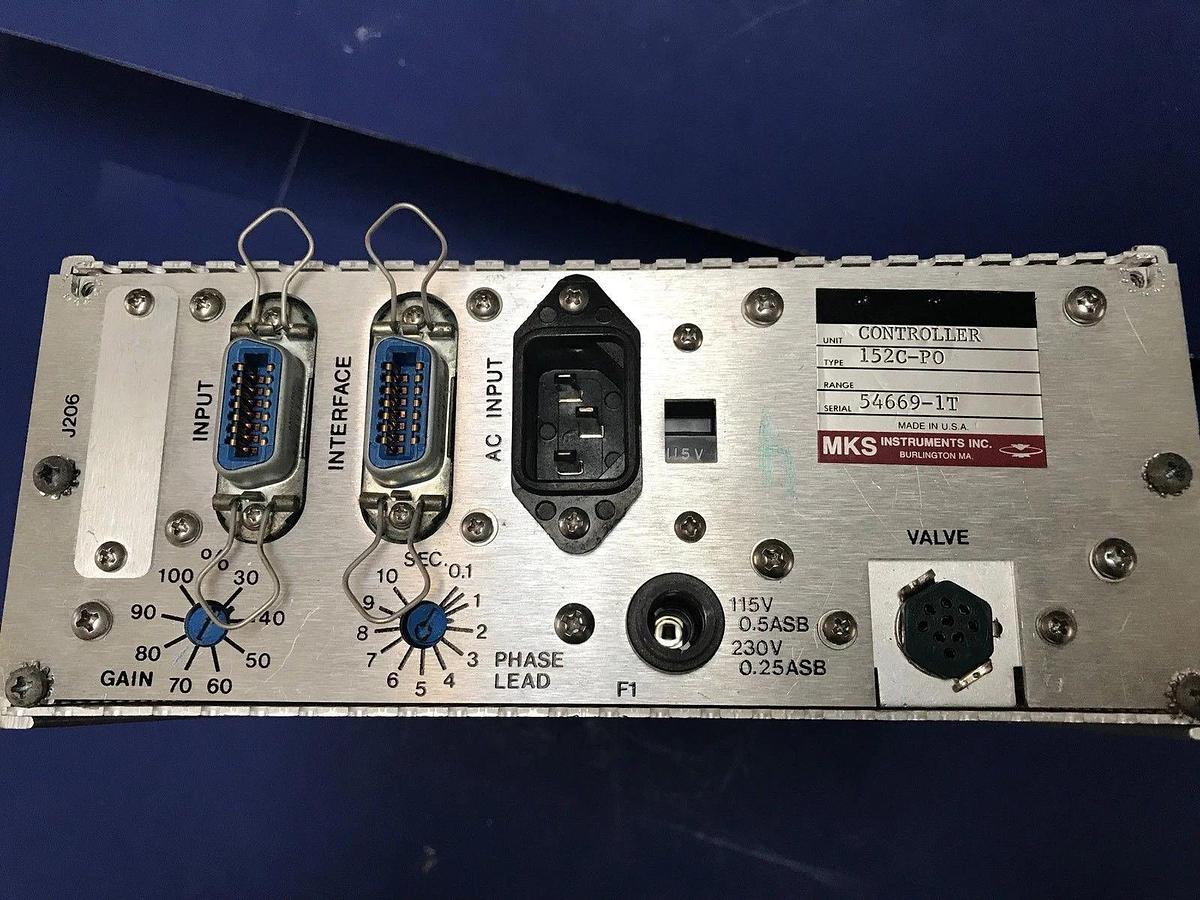Used MKS Instruments Type 152B Automatic Pressure Controller 152B-PO, Used