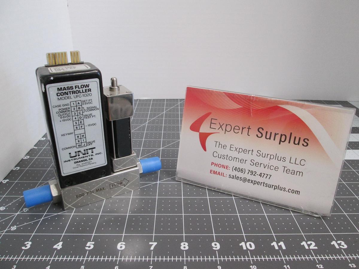 Used UNIT Instruments, UFC-1020, Mass Flow Controller 2 SLM N2 MFC 