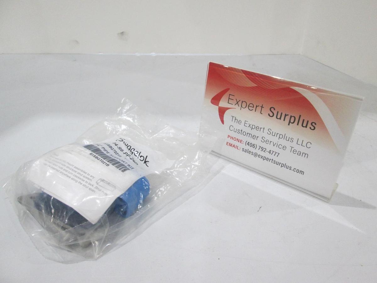 Used Swagelok, 304-S6-PP-24P, 1 1/2" Pipe Support Kit, New