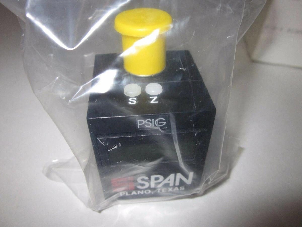 SPAN LR-050 Digital Indicator/ Local Display Module w/ Bendix Connector 250 psi,