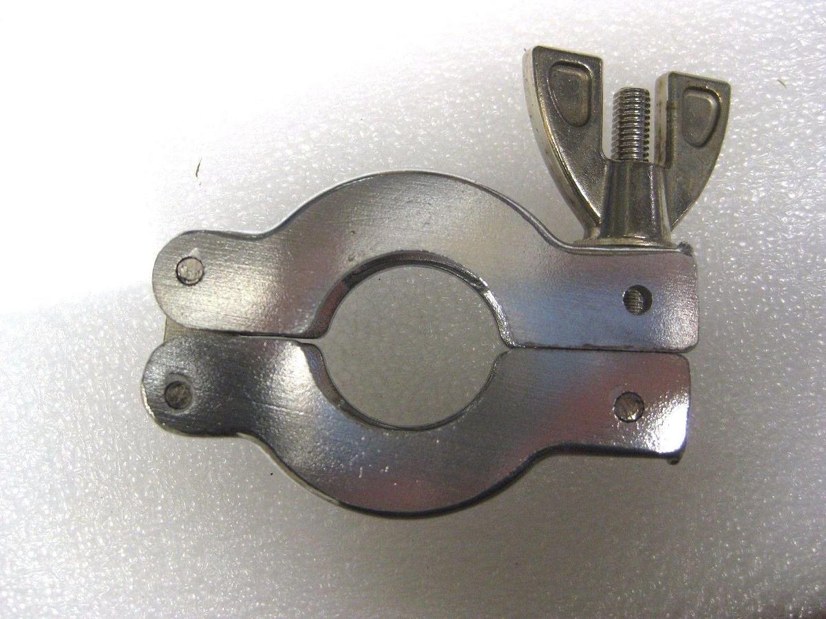Used Hinge Clamp with Wingnut NW16 for Vacuum Fittings Lot of 10 New