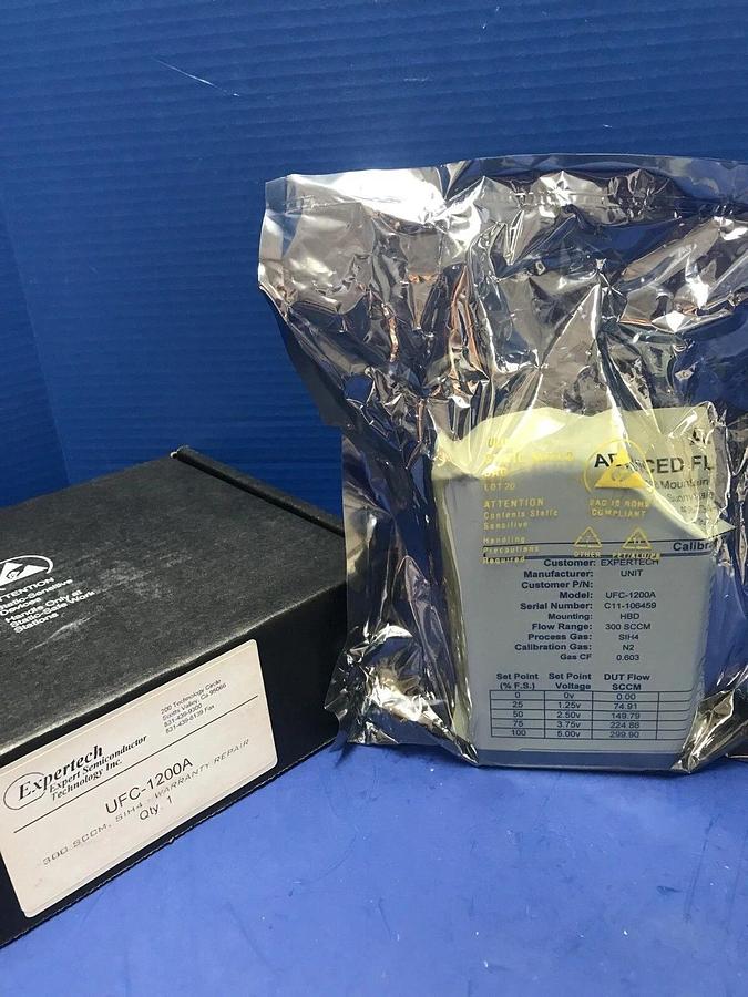 Used Unit UFC-1200A Mass Flow Controller, SIH4, 300 SCCM, Used