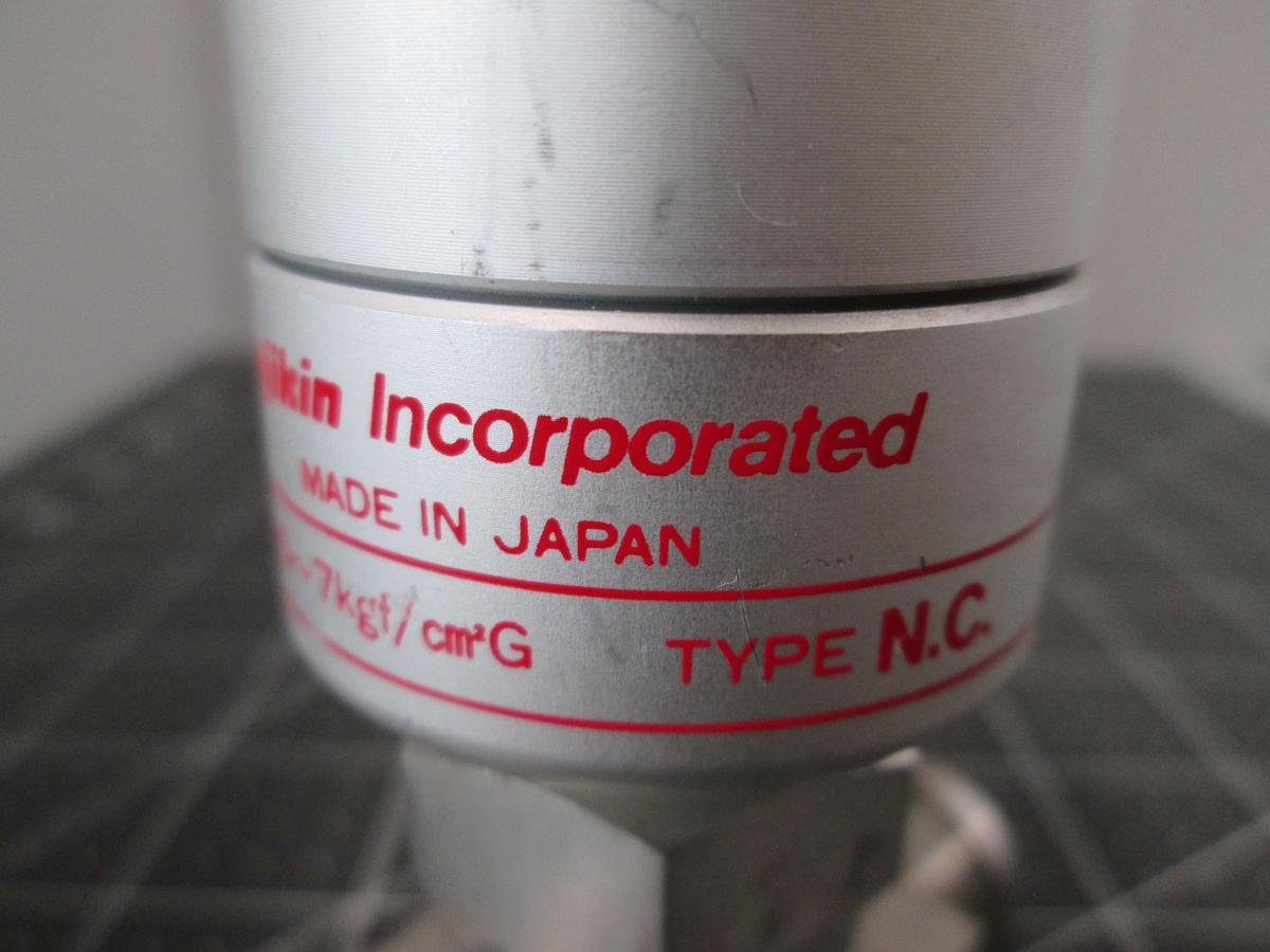 Used Fujikin, 316L Pneumatic Valve Type N.C. 3.5-7kgf/CM2G Used Lot of 2