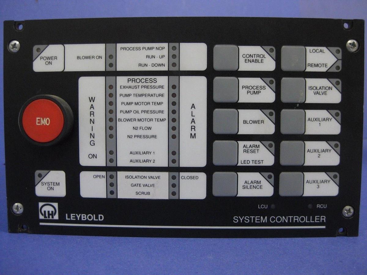 Used Leybold Vacuum System Controller 306931-2017, LCU RCU, Used