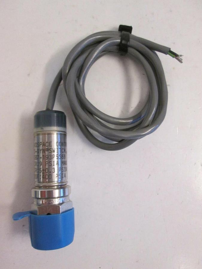 Used ITT Aerospace Controls 98087-193P5S69 NEO-DYN Pressure Switch, 1/4" Female VCR