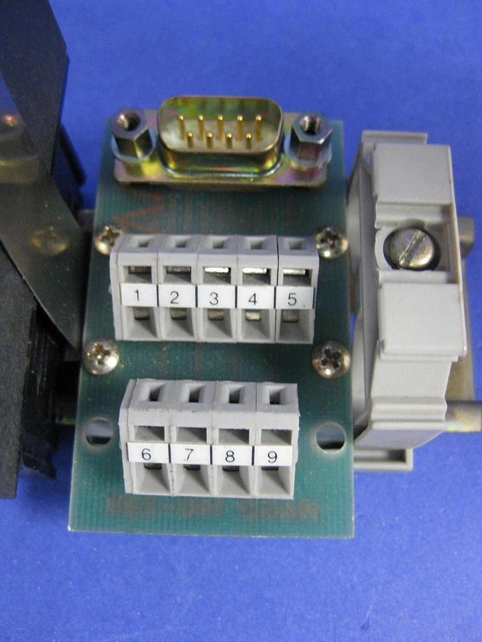 Used Wago Terminal Block Assy w/ SSAC Digi-Set TDML120AL Time Delay Relay, Rail Mount